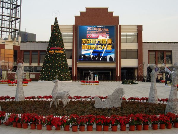 上海青浦珠江創展國際室外led全彩屏