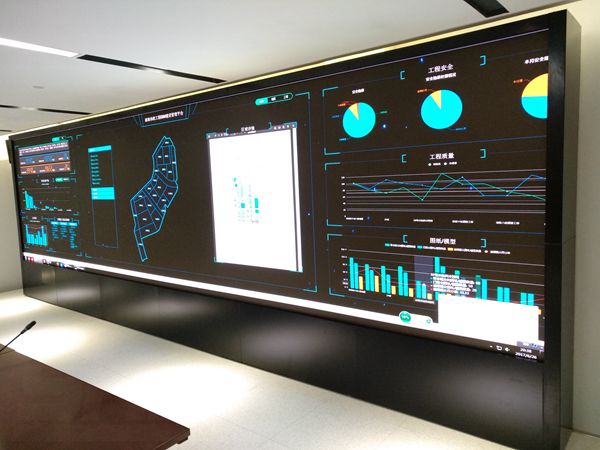深圳前海市政led室內(nèi)全彩顯示屏