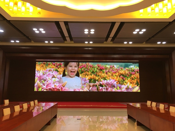 北京國防大學室內(nèi)LED全彩屏