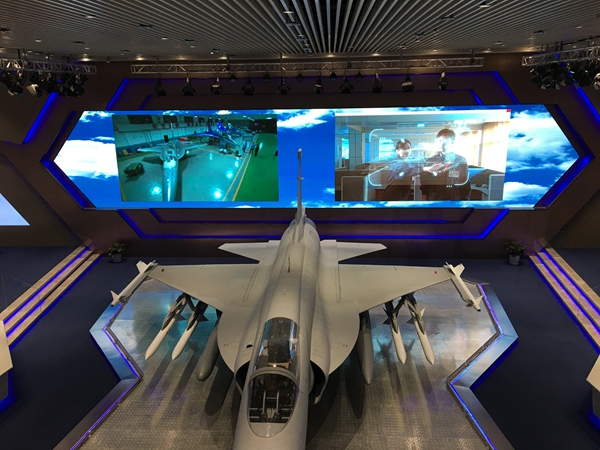 北京中航技術學院室內全彩LED顯示屏