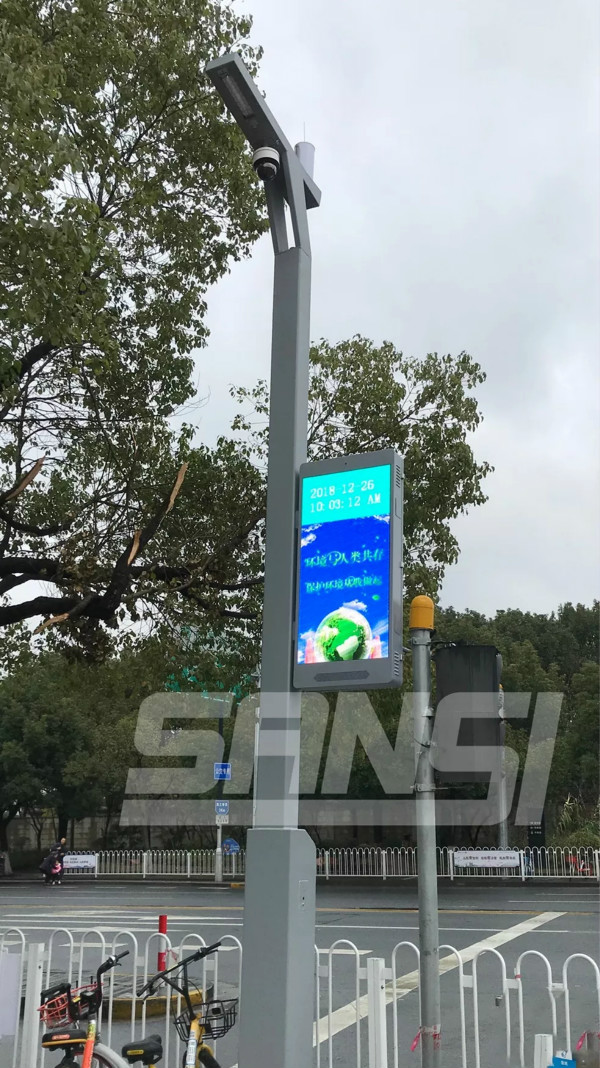 上海莘莊商務區智慧路燈項目