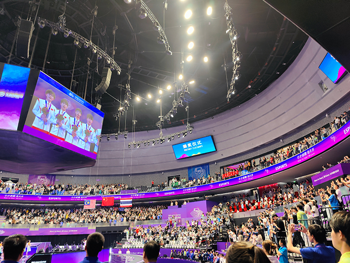 電競首金,LED顯示屏,高清呈現,亞運精彩,這家企業來自閔行