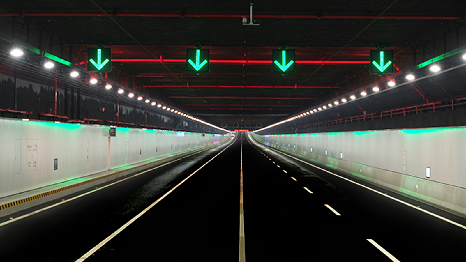 深中通道,采用,可變色溫,LED隧道燈,隧道照明,照明系統